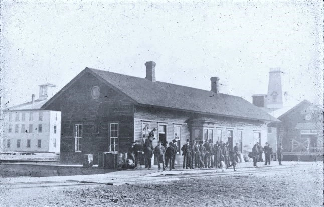 Original A&N Depot North Alpena